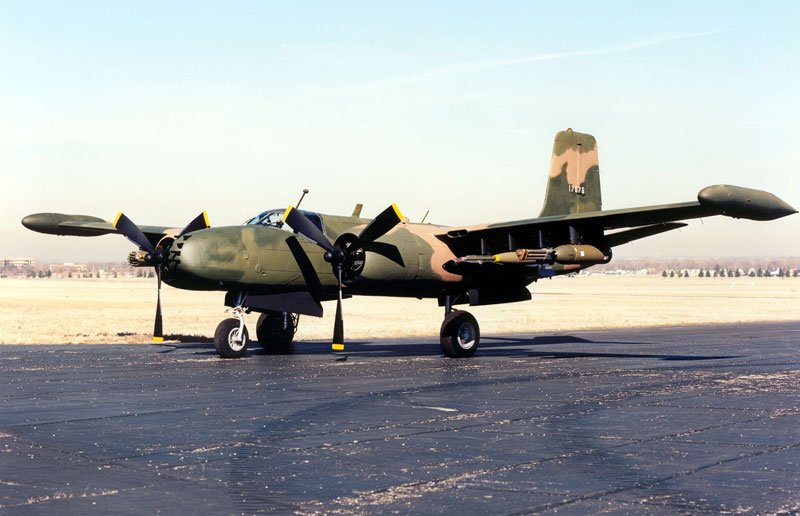 Douglas A26 Invader 14 Military A4 Photo Print