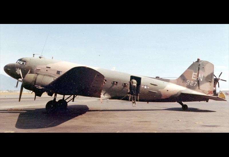 Douglas Ac47 Spooky Gunship Military A4 Photo Print