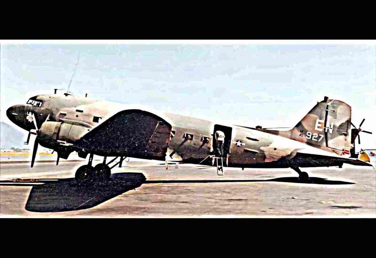 Douglas Ac47 Spooky Gunship (2) Military A4 Photo Print