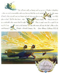Douglas Amphibian Sunset Vintage Retro Advert Poster A4 Photo Print