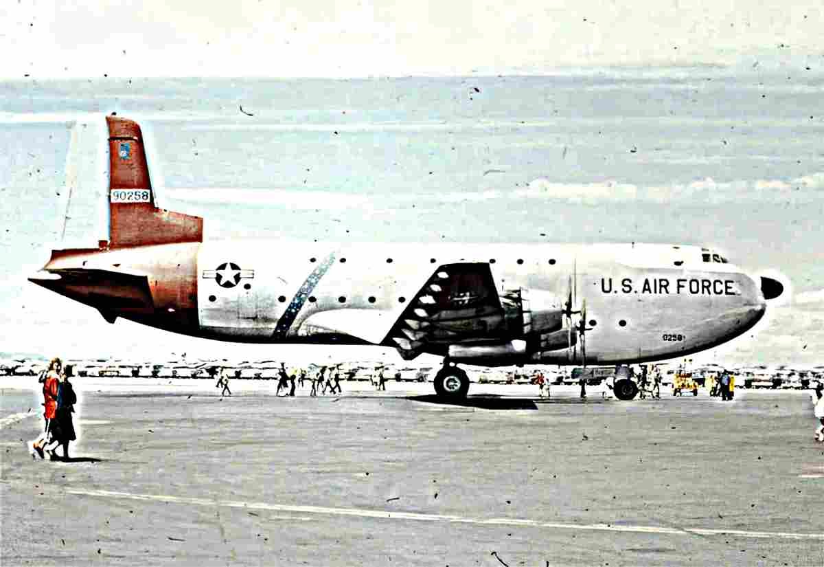 Douglas C124 Globemaster Ii 12 (2) Military A4 Photo Print