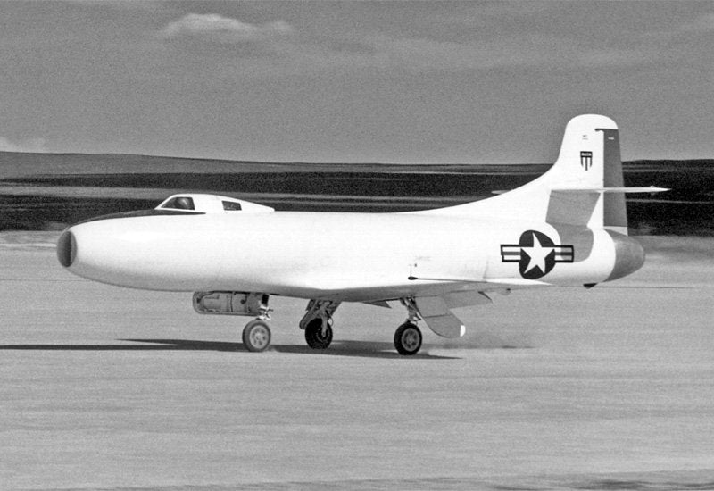 Douglas D558 1 Skystreak Military A4 Photo Print