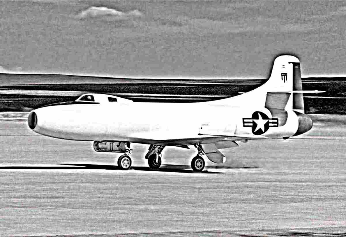 Douglas D558 1 Skystreak (2) Military A4 Photo Print