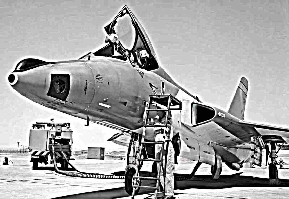 Douglas F5d Skylancer Prototype Navy Fighter 4 (2) Military A4 Photo Print