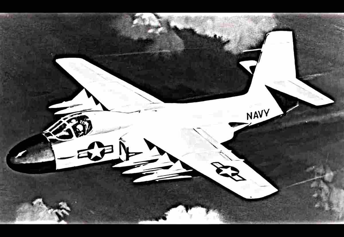 Douglas F6d Missileer Fleet Defense Fighter (2) Military A4 Photo Print