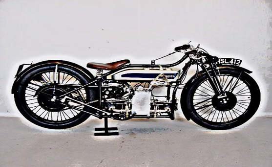 Douglas Sw5 motorbike A4 Photo Print