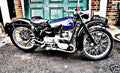Douglas T35 motorbike A4 Photo Print