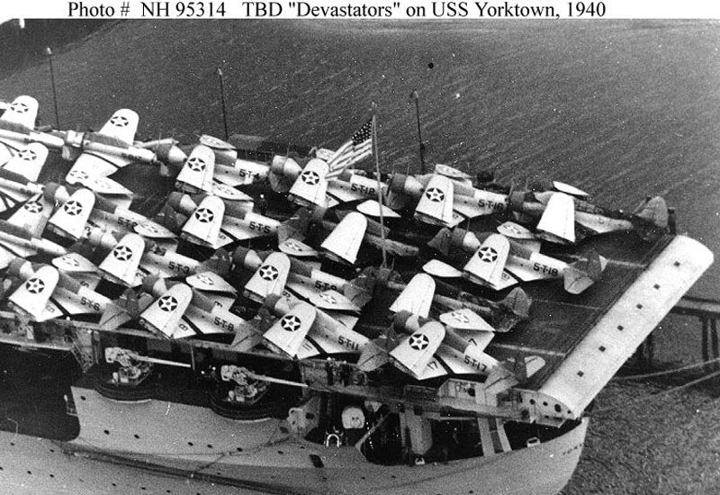 Douglas Tbd Devastator 10 Military A4 Photo Print