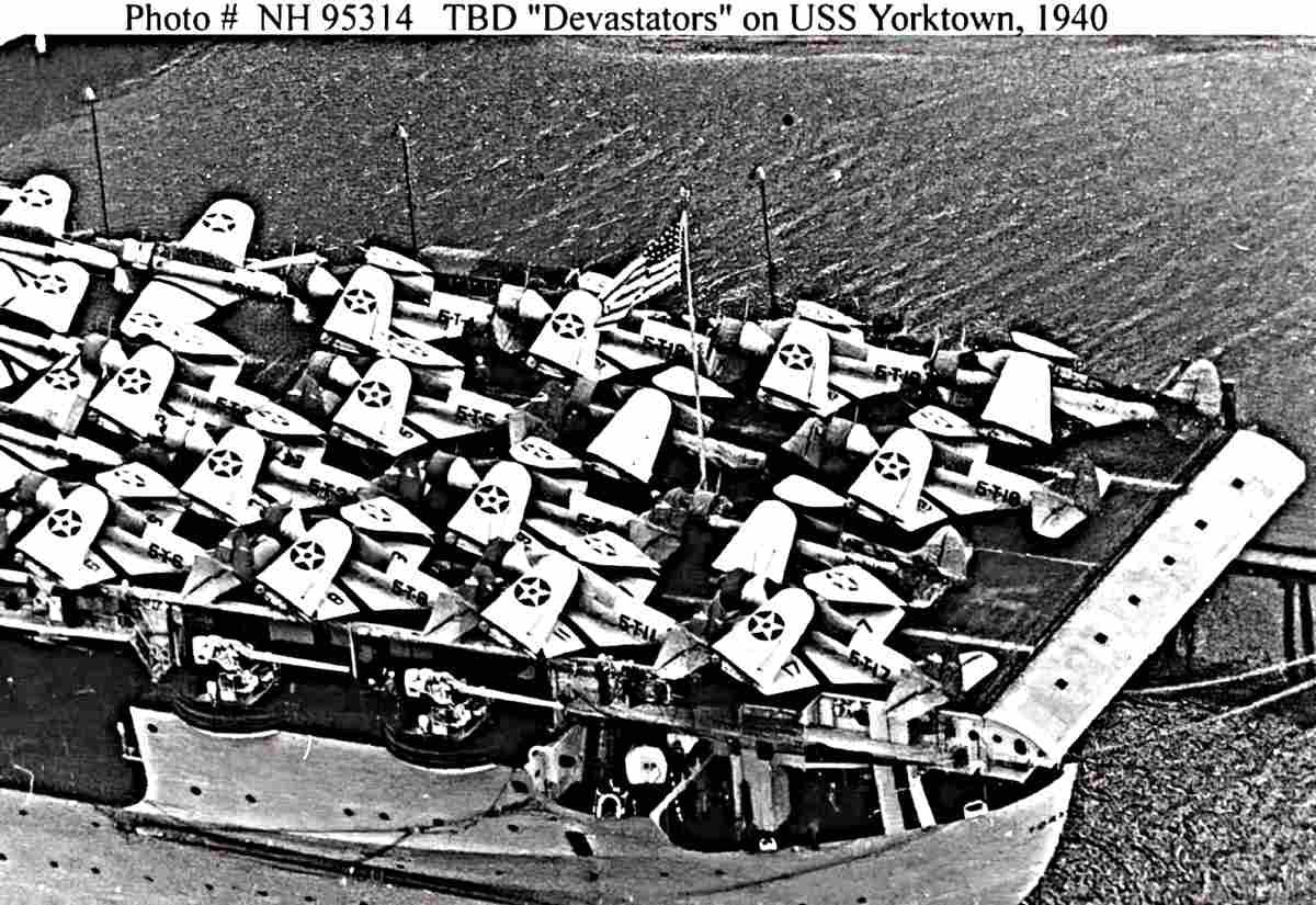 Douglas Tbd Devastator 10 (2) Military A4 Photo Print