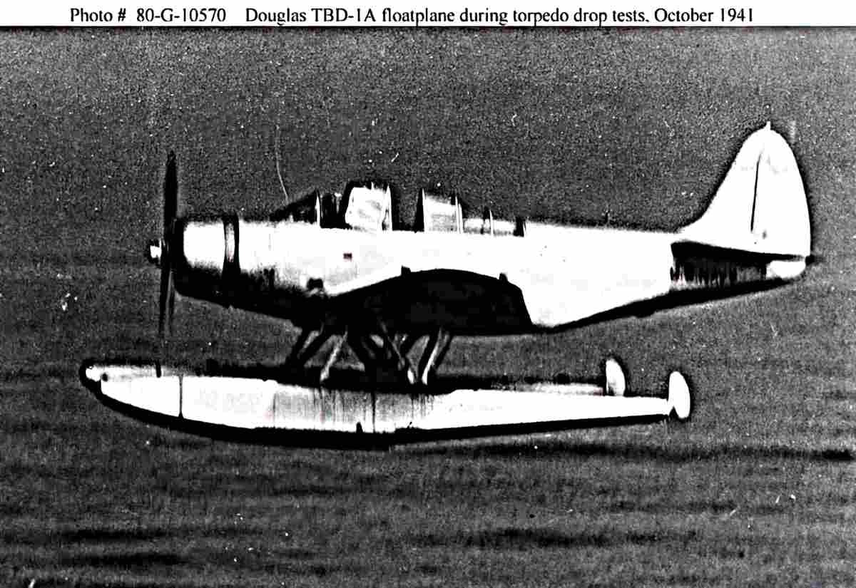 Douglas Tbd Devastator 11 (2) Military A4 Photo Print