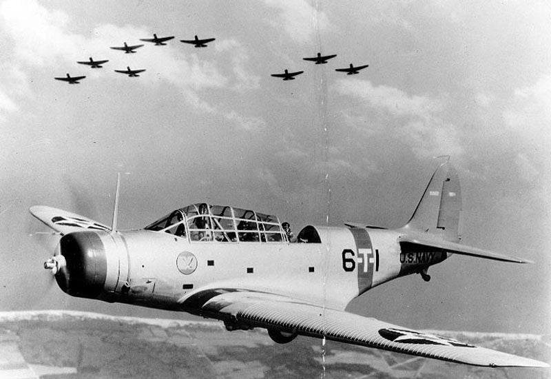 Douglas Tbd Devastator 2 Military A4 Photo Print