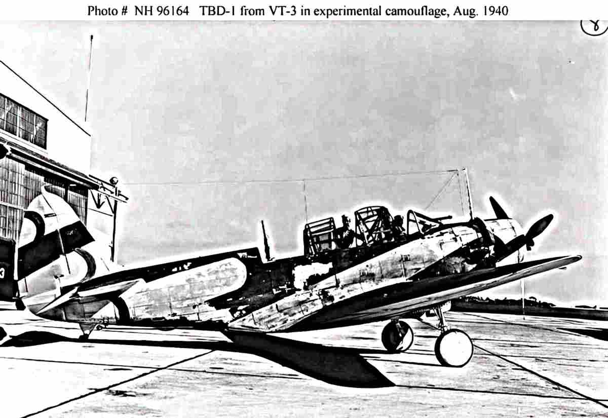 Douglas Tbd Devastator 3 (2) Military A4 Photo Print