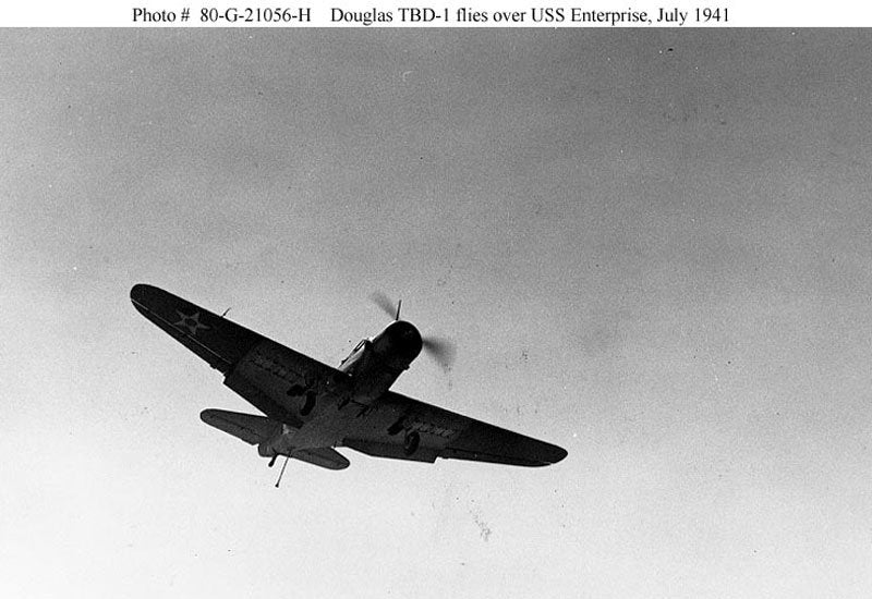 Douglas Tbd Devastator 6 Military A4 Photo Print