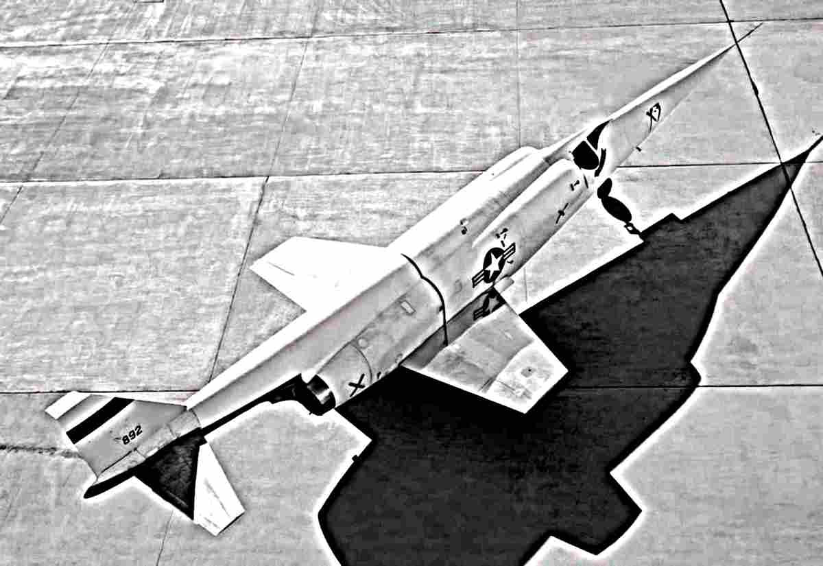 Douglas X3 Stiletto 5 (2) Military A4 Photo Print