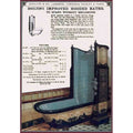 Doulton Bath Shower Vintage Retro Advert Poster A4 Photo Print
