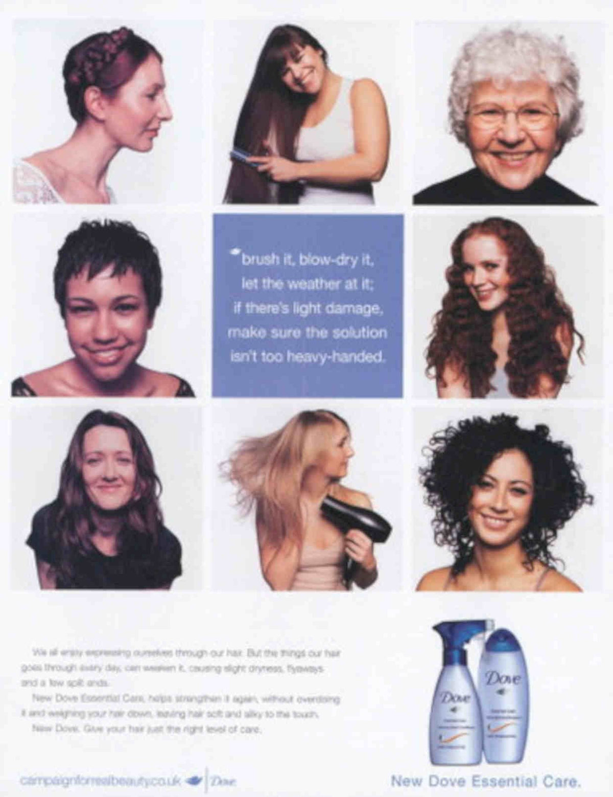 Dove Essential Care 1 Vintage Retro Advert Poster A4 Photo Print