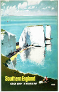 Dover Train Cliffs Vintage Retro Advert Poster A4 Photo Print