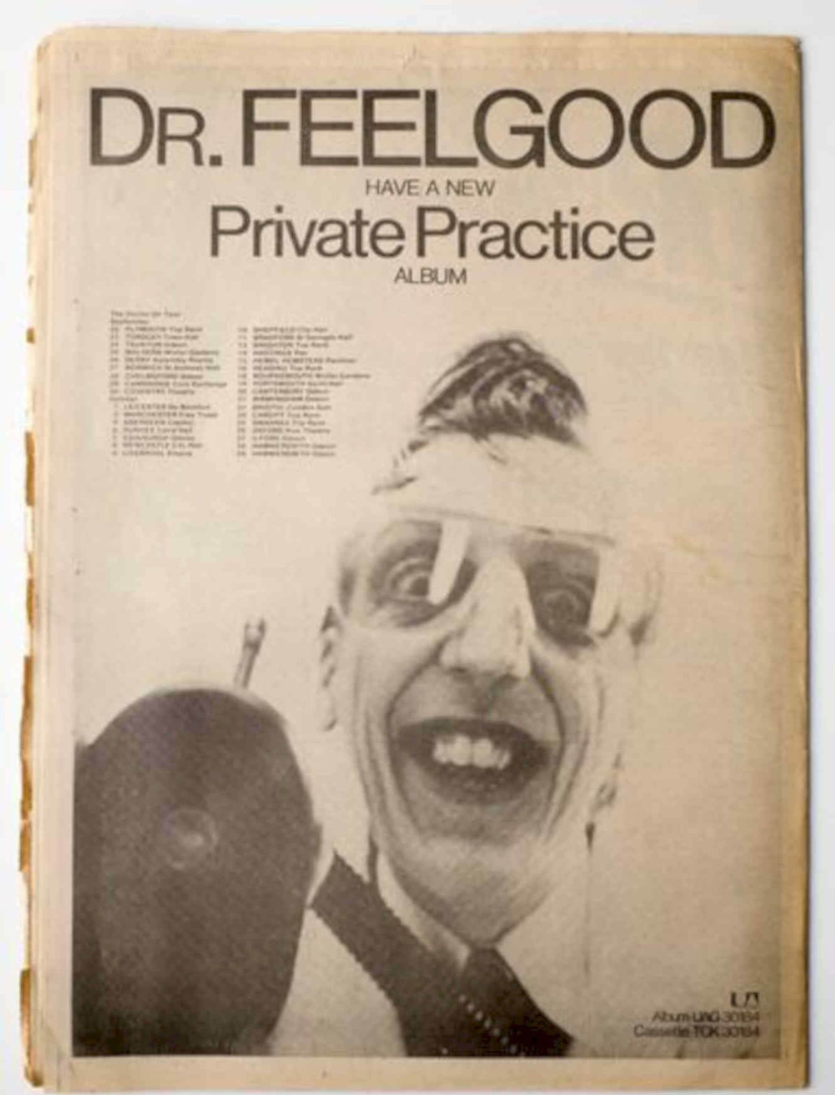 Dr Feelgood Private Vintage Retro Advert Poster A4 Photo Print