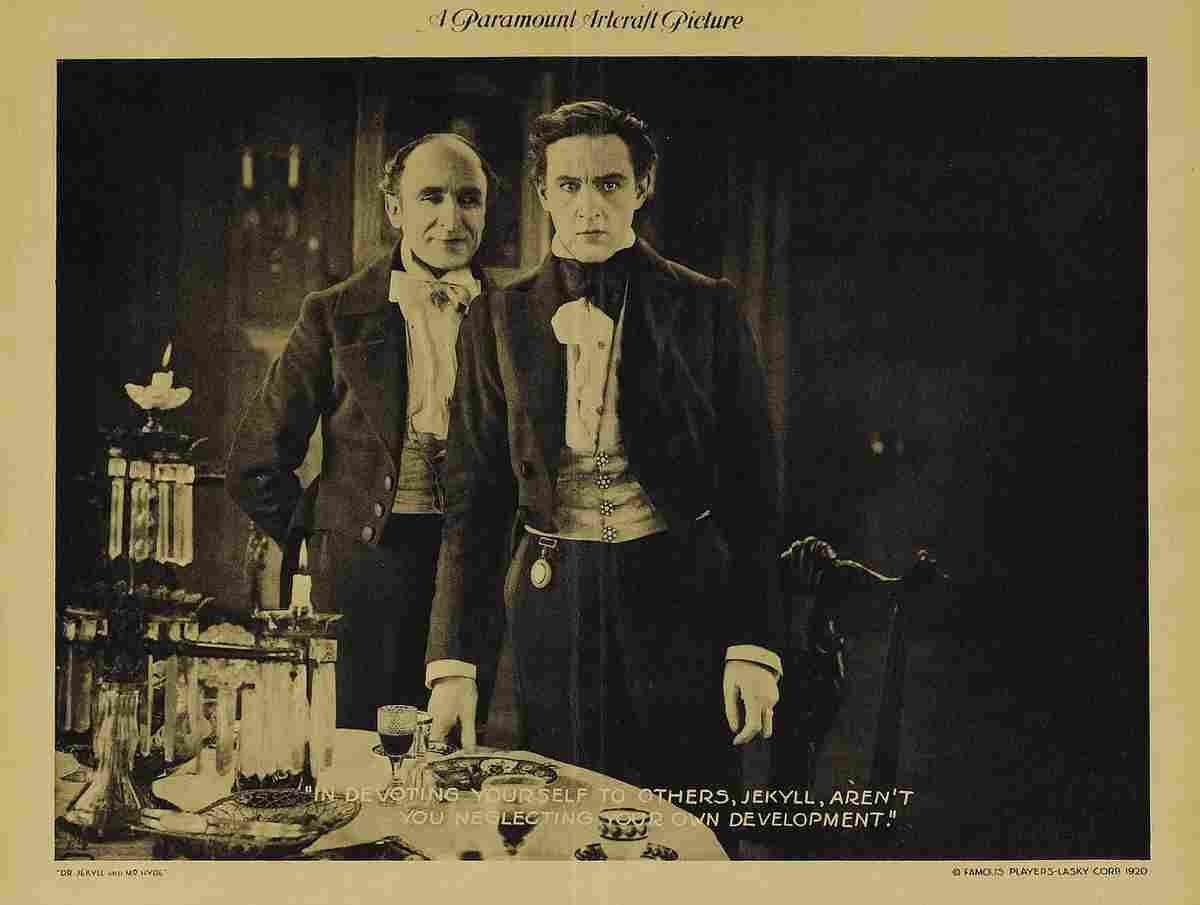 Dr Jekyll and Mr Hyde 1920 02  film star poster A4 Photo Print