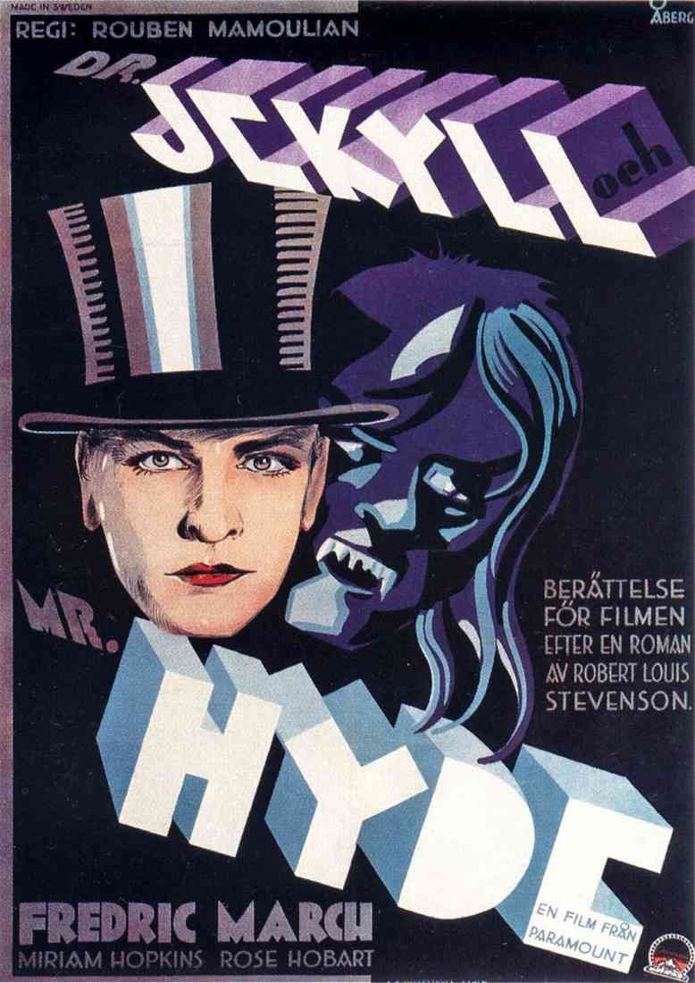 Dr Jekyll and Mr Hyde 1931 18 Film A4 Photo Print
