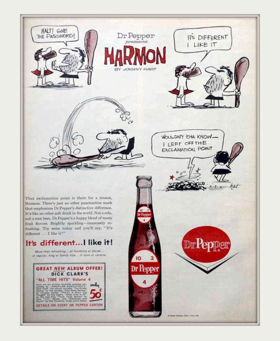 Dr Pepper Penguin Vintage Retro Advert Poster A4 Photo Print