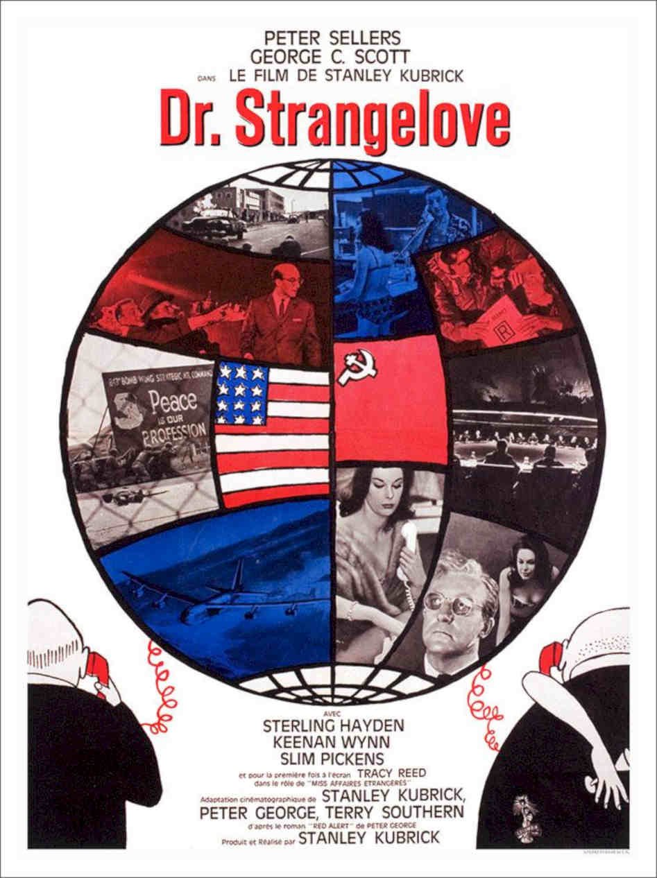 Dr Strangelove Peter Sellers Stanley Kubrick Movie Poster Vintage Retro Advert 