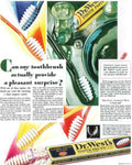 Dr West Tooth Vintage Retro Advert Poster A4 Photo Print