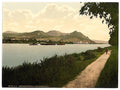Drachenfels and Konigswinter the Rhine Vintage A4 Photo Print