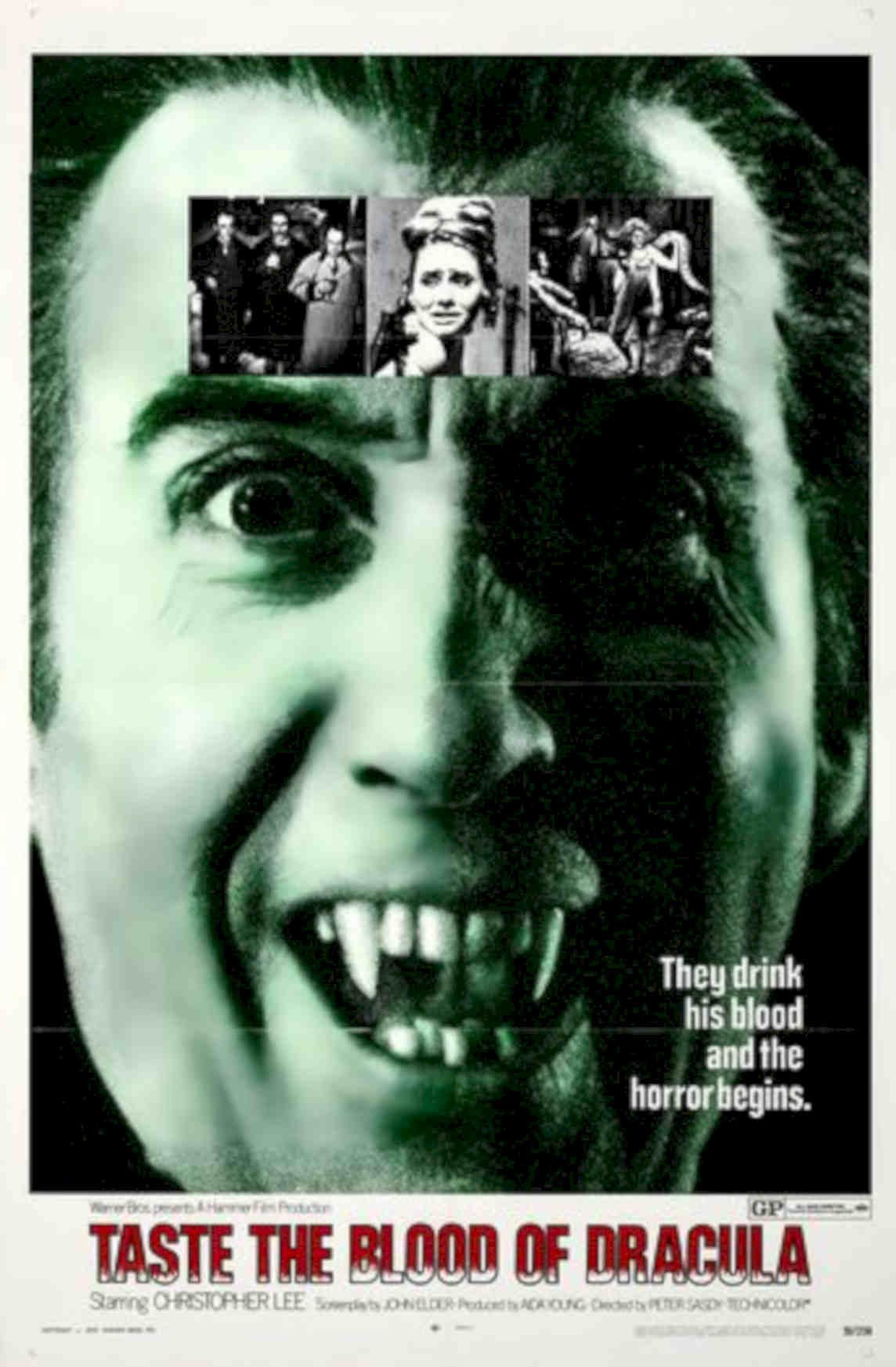 Dracula Taste Blood Vintage Retro Advert Poster A4 Photo Print