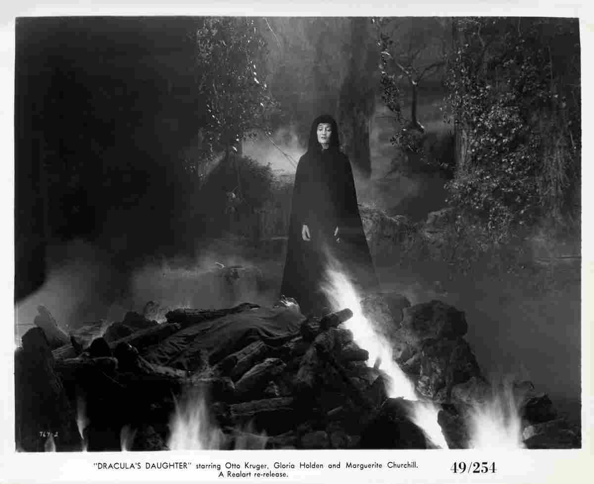 Draculas Daughter 15  film star poster A4 Photo Print