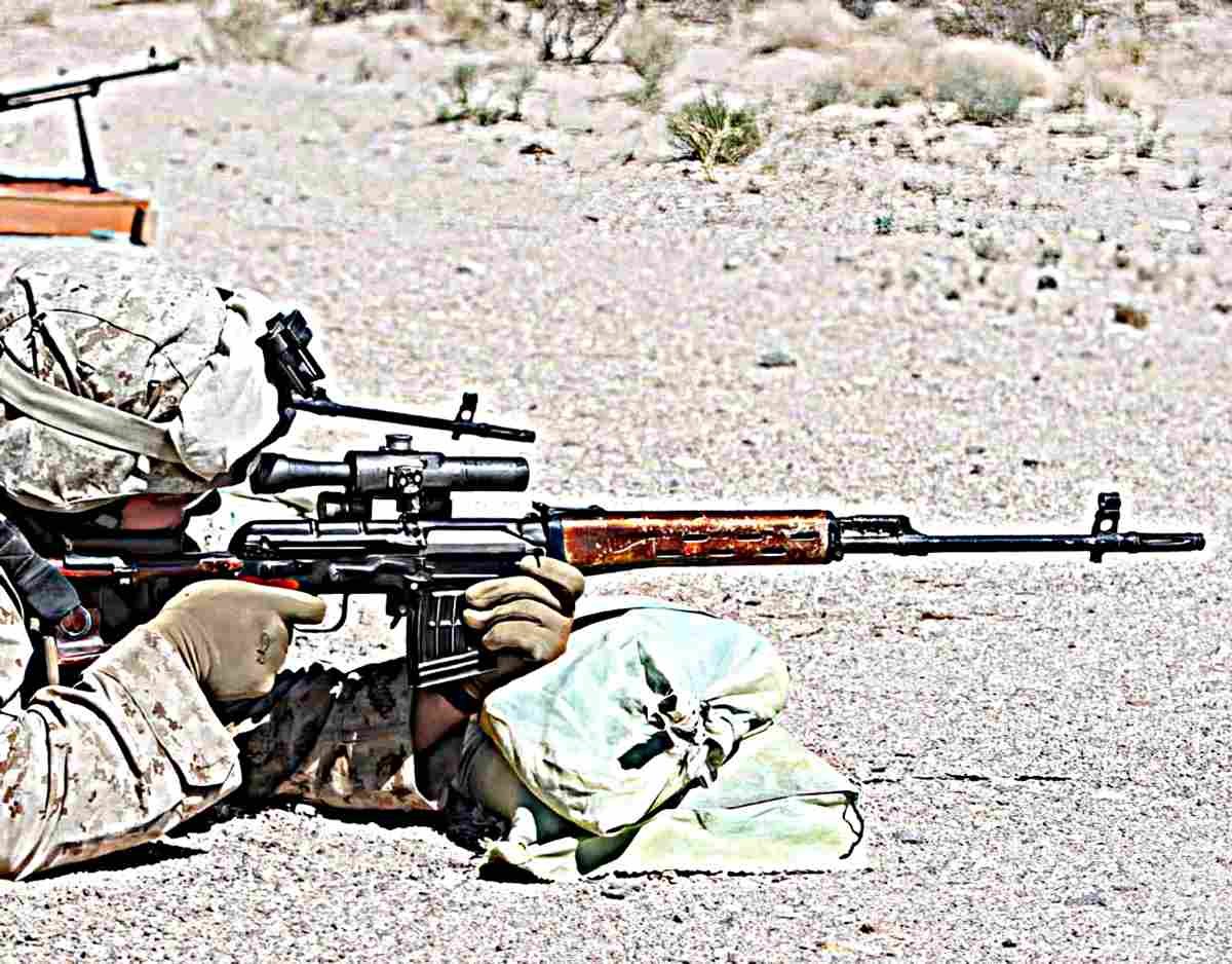 Dragunov Svd 3 (2) Military A4 Photo Print