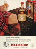 Drambuie Kilt Liqueur 1950s Vintage Retro Advert Poster