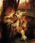 Draper Herbert James Mourning For Icarus A4 Photo Print