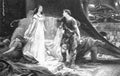 Draper Herbert James Tristan And Isolde Steel Engraving A4 Photo Print