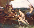 Draper Ulysses and the Sirens Art A4 Photo Print