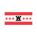 Drenthe Peov Flag N5548 A4 Photo Print