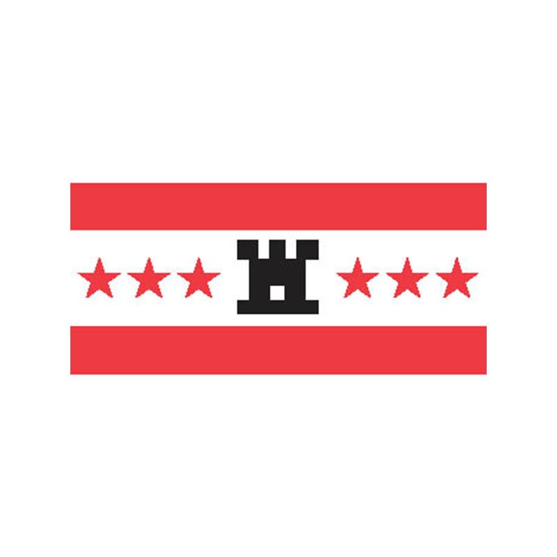 Drenthe Peov Flag N5548 A4 Photo Print