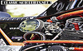 Dresda Yamaha motorbike A4 Photo Print