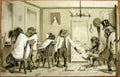 Dressed Monkey Barber Shop 1900s barber advert A4 Photo Print