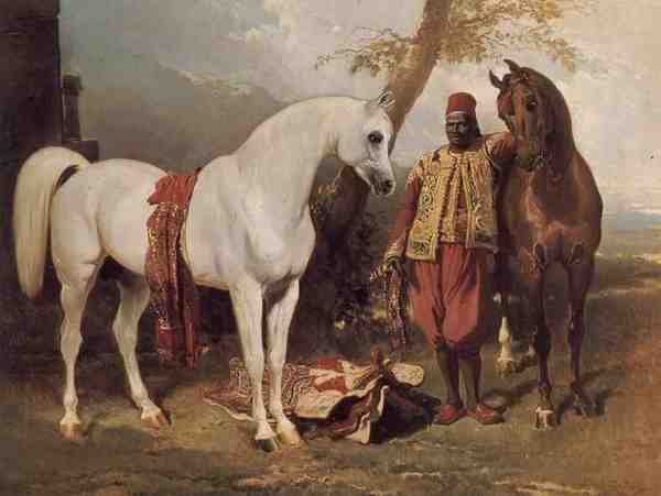 Dreux Alfred The Mounts Of Abd El Kader A4 Photo Print