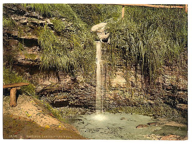 Dripping Well Hastings Vintage A4 Photo Print