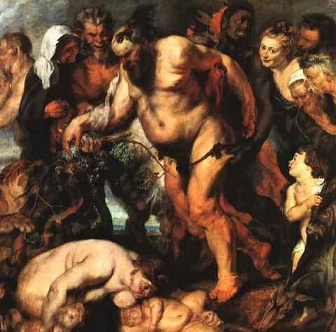 Drunken Silenus A4 Photo Print