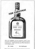 Dry Fly Sherry Vintage Retro Advert Poster A4 Photo Print