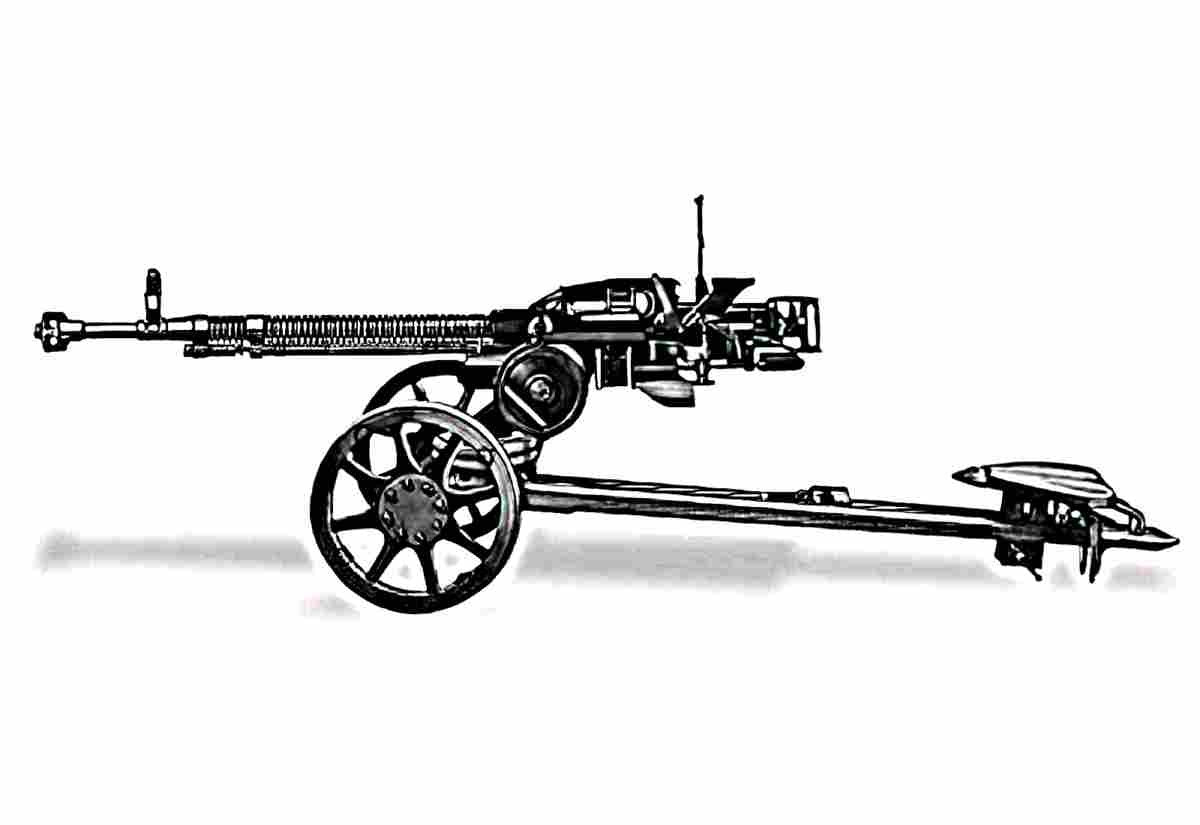 Dshk Model 1938 Machine Gun (2) Military A4 Photo Print