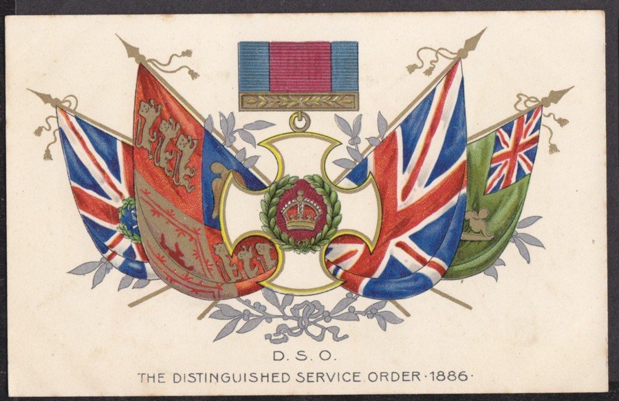 Dso The Distinguished Service Order 1886 Vintage A4 Photo Print