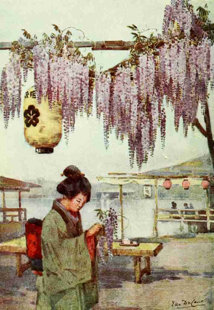 Du Cane Ella 1874 1943 Tea house El Japon 1912 A4 Photo Print