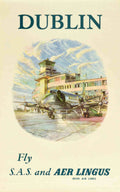 Dublin Dc3 Airline Vintage Retro Advert Poster A4 Photo Print