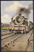 Dublin Southbound Express Steam Train Leaves Dublin Vintage A4 Photo Print