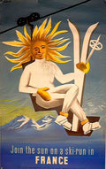 DuboisSunMan Advert A4 Photo Print