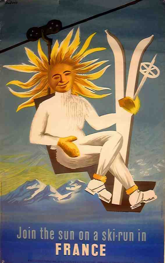 DuboisSunMan Vintage Advert A4 Photo Print